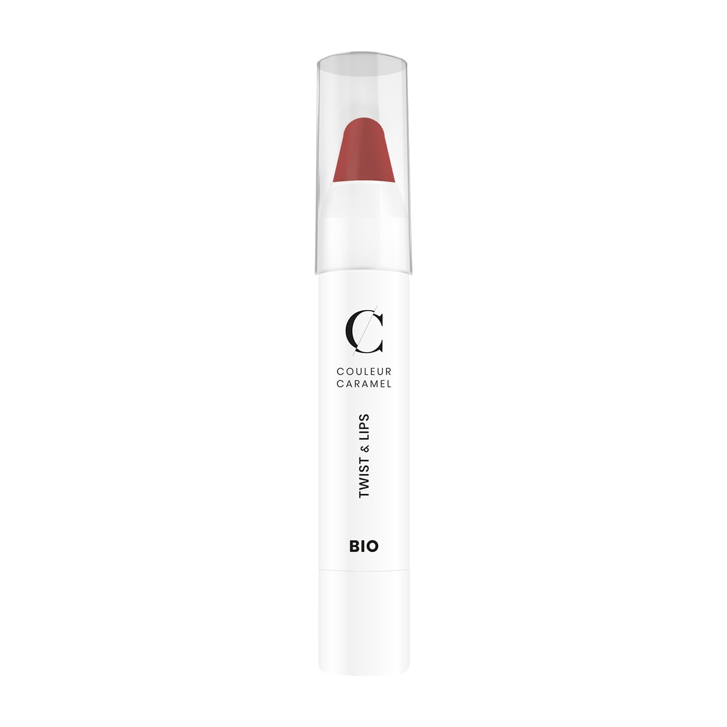 Помада-олівець для губ Couleur Caramel Twist &amp; Lips 401 Beige Rouge, 3 г