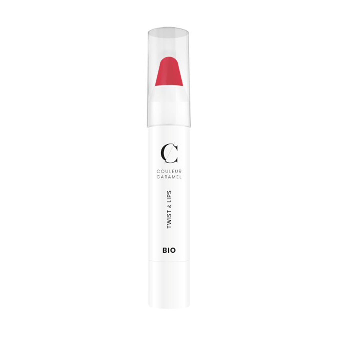 Помада-олівець для губ Couleur Caramel Twist &amp; Lips 411 Rose, 3 г
